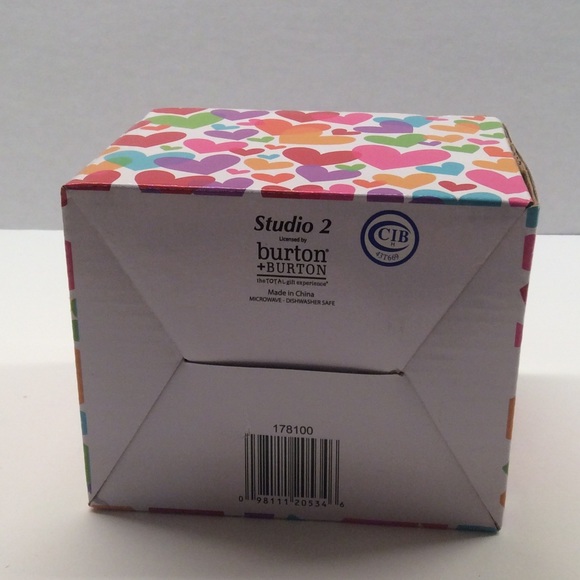 burton + BURTON Happy Valentine’s Day Mug NWT - Picture 5 of 5